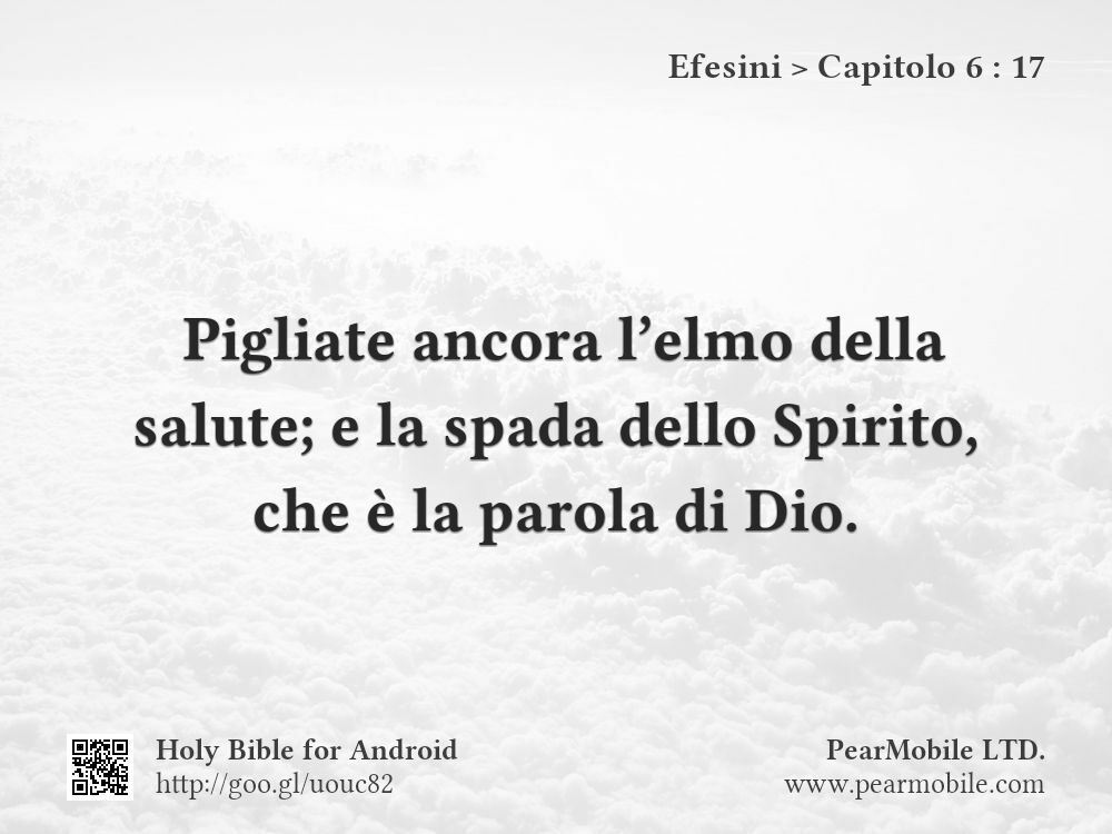 Efesini, Capitolo 6:17